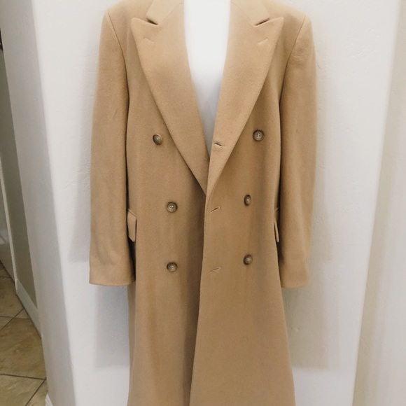 Tessuto Menswear Other - Menswear neutral color beige dressy long full length double breasted winter coat